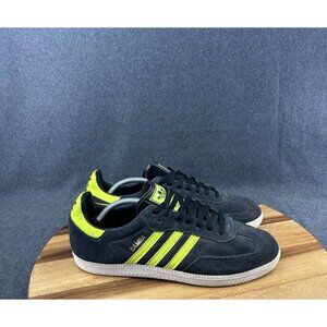 Adidas Samba Mens Size 11.5 Court Shoes Pickleball Sneaker Black Electric Q20604